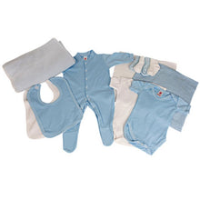 Load image into Gallery viewer, Magical Light Blue Celebration Baby Clothes Cake