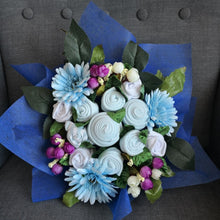 Load image into Gallery viewer, A Royal Blue Baby Clothes Bouquet