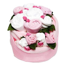Load image into Gallery viewer, Sweet Pink Celebration Baby Clothes Cake