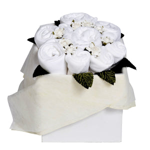 Classic White Blossom Box Bouquet
